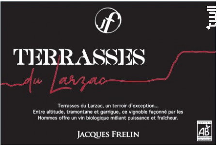 AOP Terrasses du Larzac - Jacques Frelin vignobles - 2024 - Rouge
