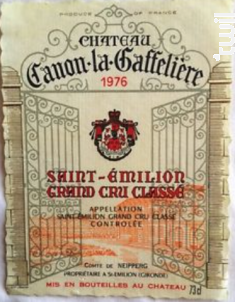 Château Canon La Gaffelière - Château La Gaffelière - 1976 - Rouge