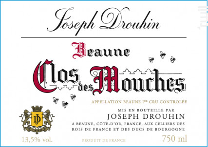 Beaune Clos des Mouches Premier Cru rouge - Maison Joseph Drouhin - 1997 - Rouge