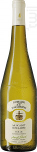 Muscadet Sèvre et Maine Sur Lie - Domaine de la Vinconnière - No vintage - Blanc