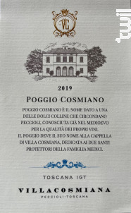 Poggio Cosmiano - Villa Cosmiana - 2020 - Blanc