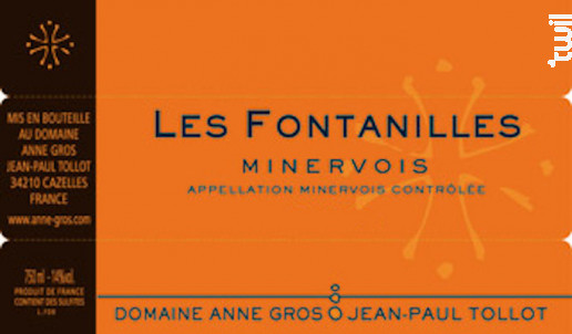 Les Fontanilles - Domaine Anne Gros et Jean-Paul Tollot - 2023 - Rouge