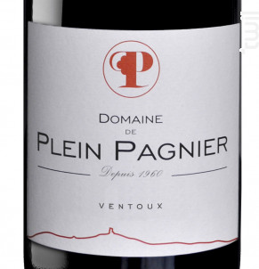 Le Rouge - Domaine Plein Pagnier - 2017 - Rouge