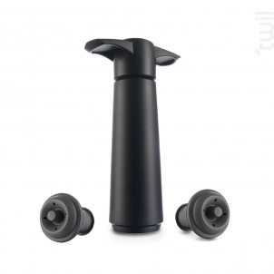 Pompe A Vin Et 2 Bouchons - vacuvin -  - 