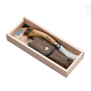 Plumier Couteau À Champignons N°08 Et Son Étui - opinel -  - 