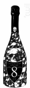Infinite Eight Brut Cuvée Skull Edition - Champagne Infinite Eight - No vintage - Effervescent