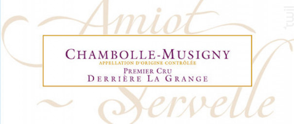 Chambolle-Musigny Premier Cru Derrière La Grange - Domaine Amiot-Servelle - 2020 - Rouge