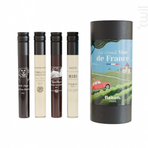 Coffret - Les Grands Vins de France - Flakon - No vintage - Rouge
