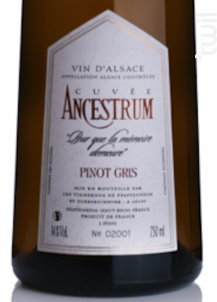 Pinot Gris Ancestrum - La Cave des Vignerons de Pfaffenheim - 2015 - Blanc