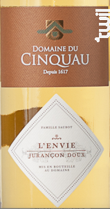 L'Envie - Domaine du Cinquau - 2016 - Blanc