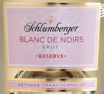 Schlumberger Blanc de Noirs - Brut - Réserve - Schlumberger - No vintage - Effervescent