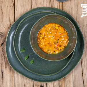 Assiette À Dessert Symphony Vert 21 Cm lot De 6 - table passion -  - 