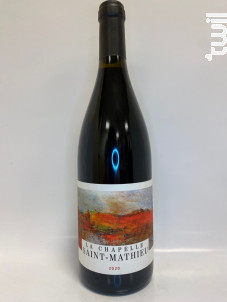 La Chapelle Saint Mathieu - La Grande Cuvée - La Chapelle Saint-Mathieu - 2020 - Rouge