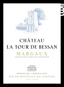 Château La Tour de Bessan - Grands Vins de Lucien Lurton & Fils - 2008 - Rouge