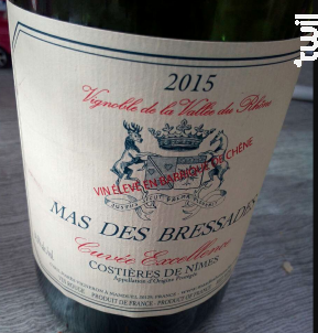 Cuvée Excellence - Mas des Bressades - 2015 - Rouge