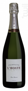 Brut nature - Champagne L'Hoste - No vintage - Effervescent