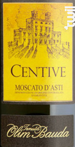 Centive Moscato d'Asti - OLIM BAUDA - 2019 - Effervescent