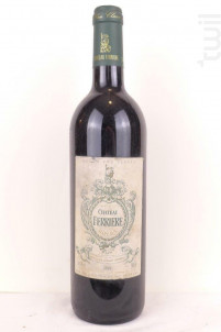 Château Ferrière - Domaines Claire Villars Lurton - Château Ferrière - 1999 - Rouge