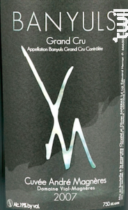 Cuvée André Magnères - Domaine Vial Magnères - 2007 - Rouge