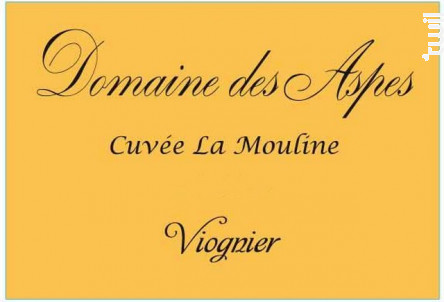 Viognier – Cuvée La Mouline – Domaine des Aspes - Château du Prieuré des Mourgues - 2018 - Blanc