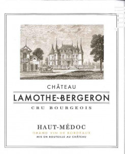Château Lamothe-Bergeron - Château Lamothe Bergeron - 2015 - Rouge