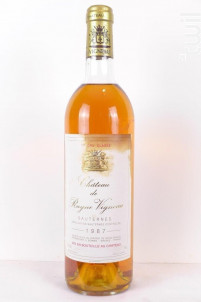 Grand Cru Classé (étiquette Tâchée) - Château de Rayne Vigneau - 1987 - Blanc