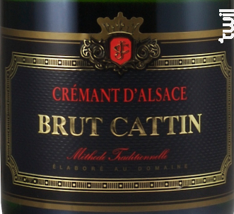 Brut Cattin - Maison Joseph Cattin - No vintage - Effervescent