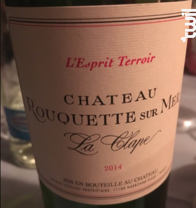 L'Esprit Terroir - Château Rouquette sur Mer - 2022 - Rouge
