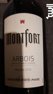 Montfort - Domaines Henri Maire - 1994 - Rouge