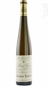 PINOT GRIS VENDANGES TARDIVES - 50cl - Gustave Lorentz - 2010 - Blanc