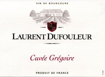 Cuvée Grégoire - Domaine Laurent Dufouleur - 2022 - Rouge