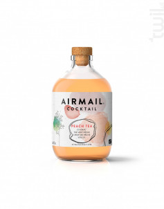 Peach Tea - Cocktail au Cognac - Airmail Cocktail - No vintage - 