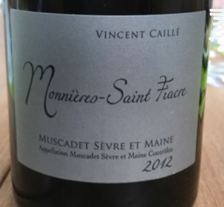 Monnières-Saint-Fiacre - Domaine Le Fay d'Homme -  Vincent Caillé - 2020 - Blanc