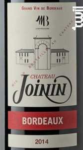 Château Joinin - Château Joinin - 2014 - Rouge