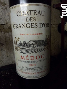 Château des Granges d'Or - Château des Granges d'Or - 1988 - Rouge