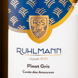 Pinot Gris Cuvée des Amoureux - Famille Ruhlmann Schutz - 2021 - Blanc