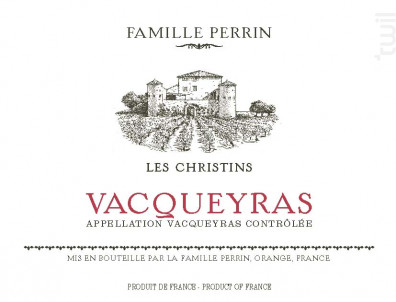 Les Christins - Famille Perrin - 2022 - Rouge