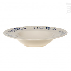 Assiette À Pâtes Appoline Bleue 27 Cm lot De 6 - table passion -  - 