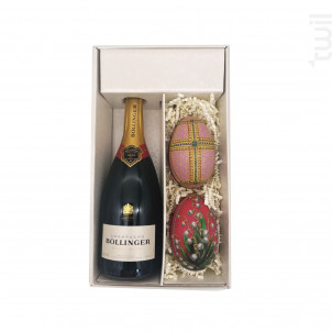 Coffret Cadeau - 1 Brut - 2 Oeufs De Fabergé - Champagne Bollinger - No vintage - Effervescent