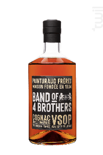 Cognac VSOP Band of 4 Brothers - Cognac Painturaud Frères - No vintage - 