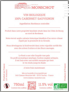 Le Rose - Château Monichot - 2023 - Rosé