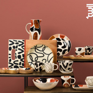 Assiette Plate Charlie 25 Cm lot De 6 - Amadeus -  - 