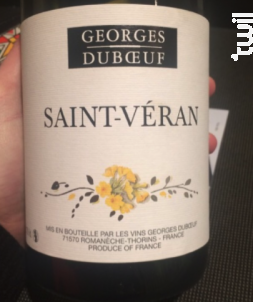 Saint-Véran - Domaine Georges Duboeuf - 1999 - Blanc