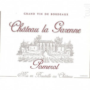 Château La Garenne - Château la Garenne - Pomerol - 2014 - Rouge
