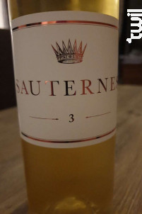 Sauternes - Château d'Yquem - 2016 - Blanc