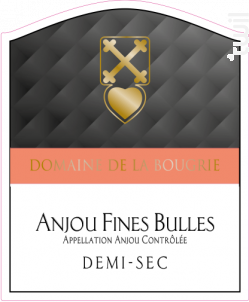 Anjou Fines Bulles Rosé Demi-Sec - Domaine de la Bougrie - No vintage - Effervescent