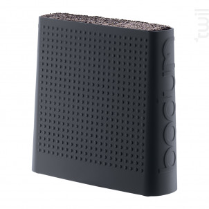 Bloc De Couteau Universel Noir Avec Insert En Brosse - Bodum -  - 