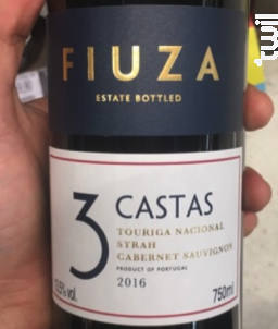 3 Castas Rouge - Fiuza - 2016 - Rouge