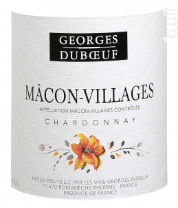 MACON VILLAGES Sélection Georges Duboeuf - Domaine Duboeuf - 2022 - Blanc