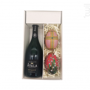 Coffret Cadeau - 1 Brut - 2 Oeufs De Fabergé - Champagne Ayala - No vintage - Effervescent